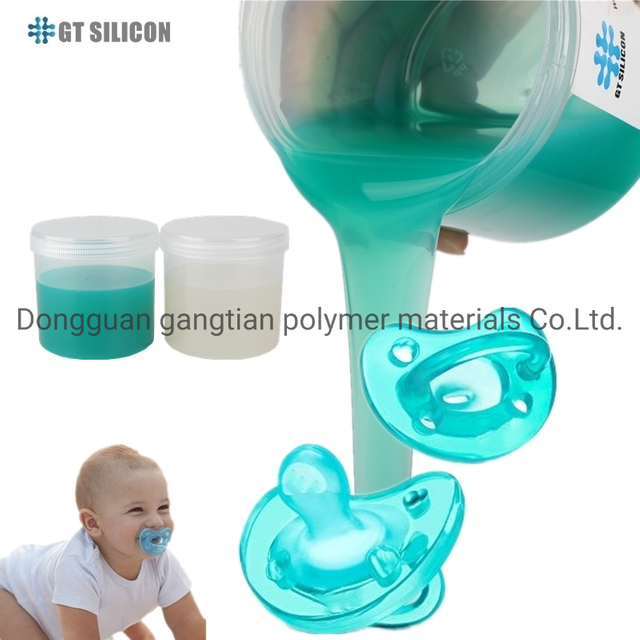 Hochtransparentes LSR 1:1 Injektionsflüssigkeitsformsilikon für Babynippel und Babyflaschen