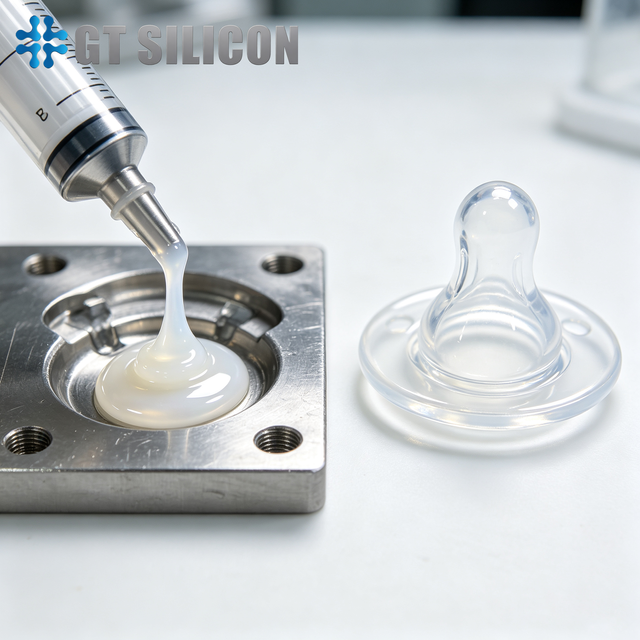 Platinum Liquid Rubber Silikon für Baby Care Nippelsauger